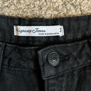 Highway Jeans Black Denim skirt